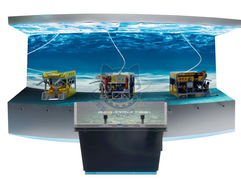 Remote Operated Underwater Vehicle (ROV) — Earth & Ecology exhibit for science museums