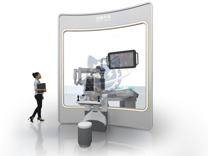 Remote surgery — Life Science & Health exhibit for science museums