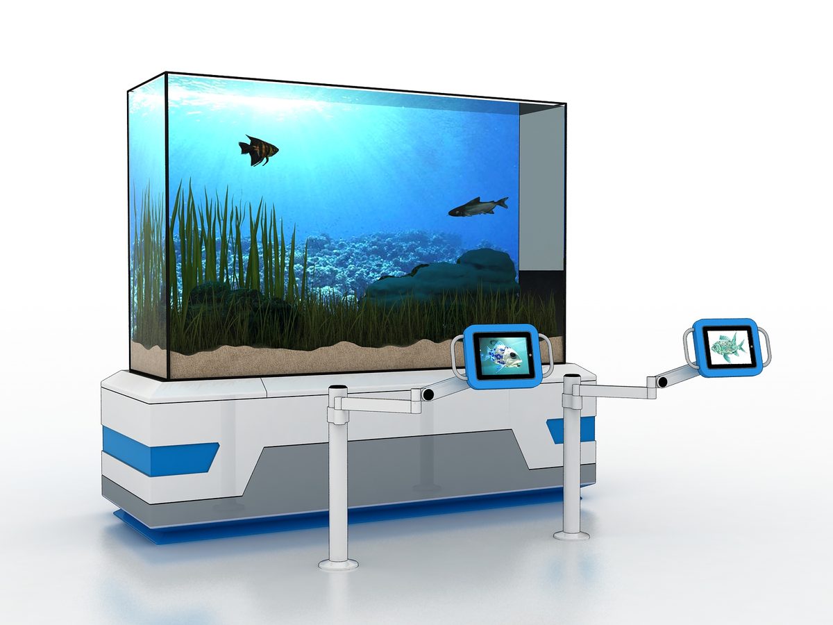 Robotic Fish — Digital & AI exhibit for science museums
