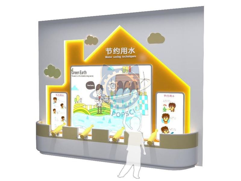 Save water — City & Society exhibit for science museums