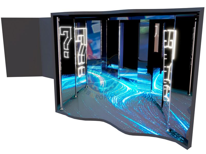 The scientific journey — Basic Science exhibit for science museums