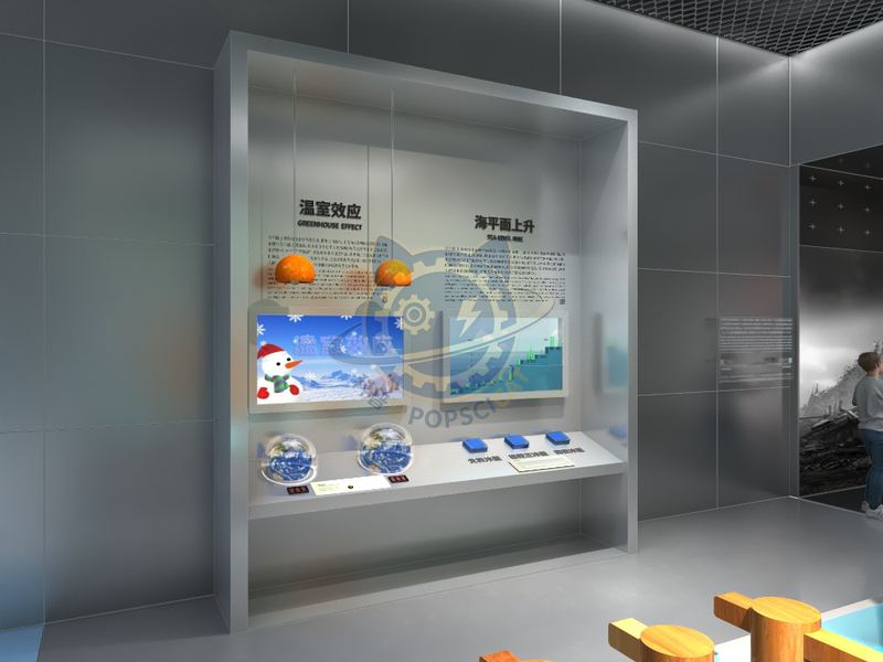 sea level rise — Technology & Everyday Life exhibit for science museums