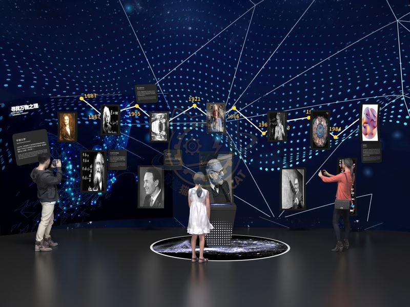 Searching for the principles of all things — Frontier Technology exhibit for science museums