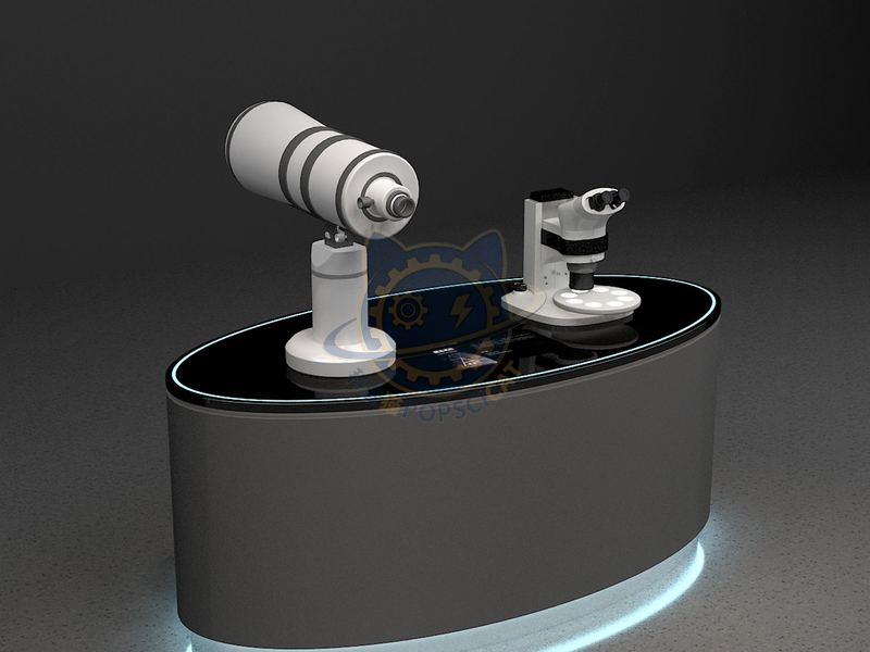 See the farther and smaller worlds clearly — Basic Science exhibit for science museums