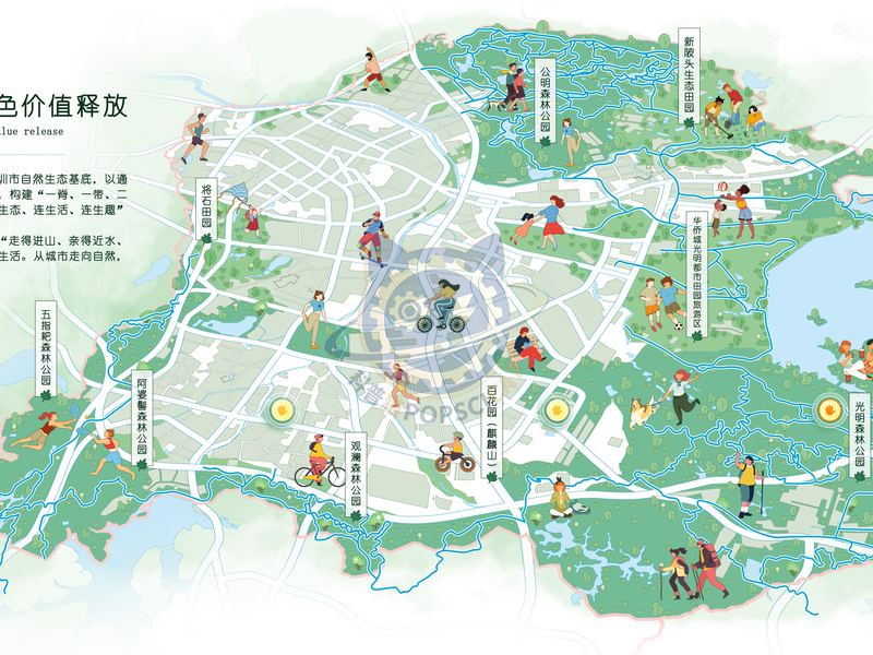 Shanhailian City: Releasing Green Value — City & Society exhibit for science museums