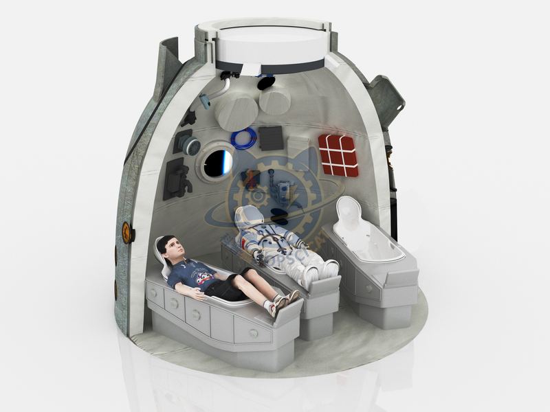 Shenzhou return capsule — Aerospace & Astronomy exhibit for science museums
