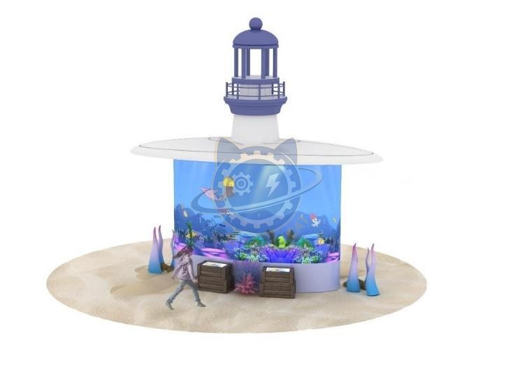 Sketch Aquarium — Earth & Ecology exhibit for science museums