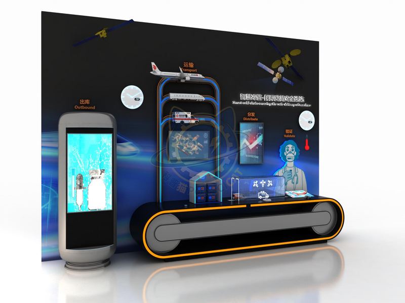 Smart Cold Chain — Frontier Technology exhibit for science museums