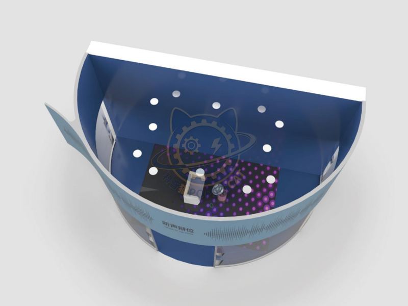 Sound localization — Life Science & Health exhibit for science museums