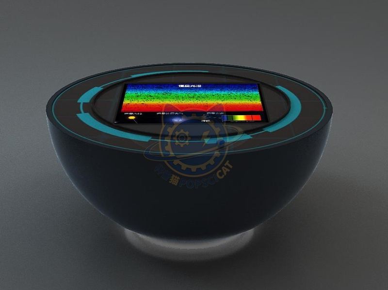 The spectrum of celestial bodies — Aerospace & Astronomy exhibit for science museums