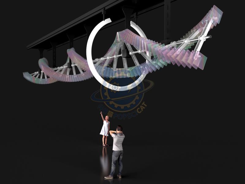The Spiral of Life — Life Science & Health exhibit for science museums