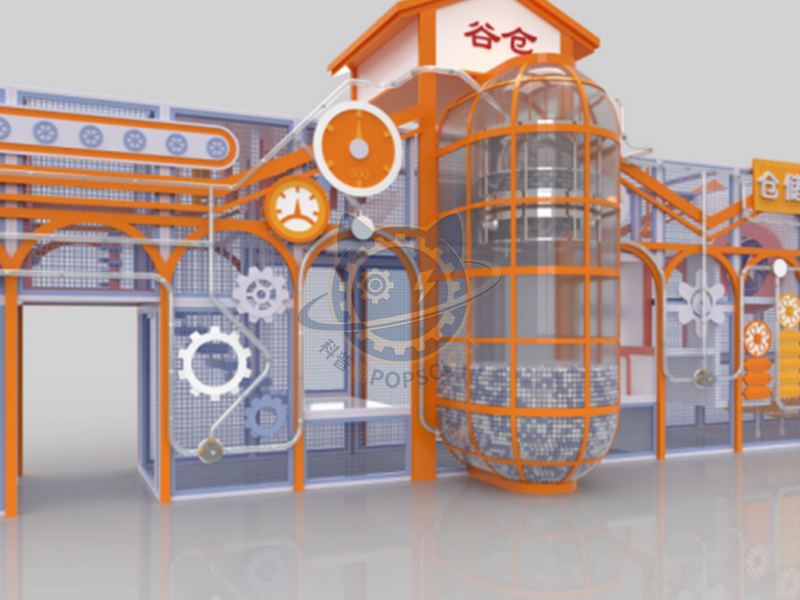 Storage Super Factory — Children's Discovery exhibit for science museums