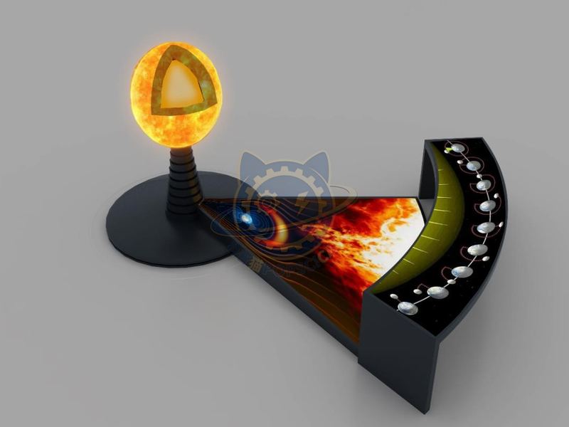The Sun and Solar Storms — Aerospace & Astronomy exhibit for science museums