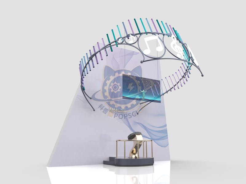 Symphony of leaping sound waves — Digital & AI exhibit for science museums