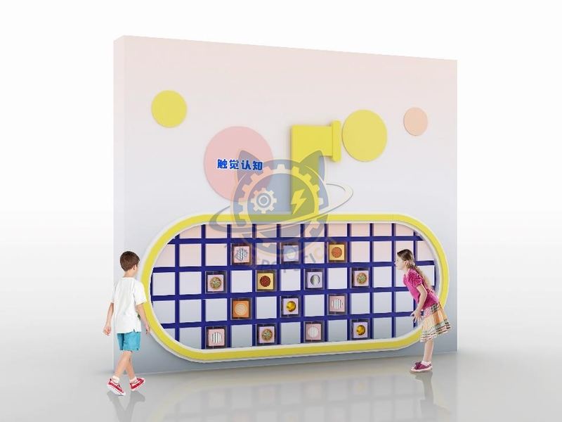 Tactile cognition — Children's Discovery exhibit for science museums