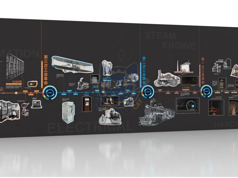 The technological journey of design — Frontier Technology exhibit for science museums