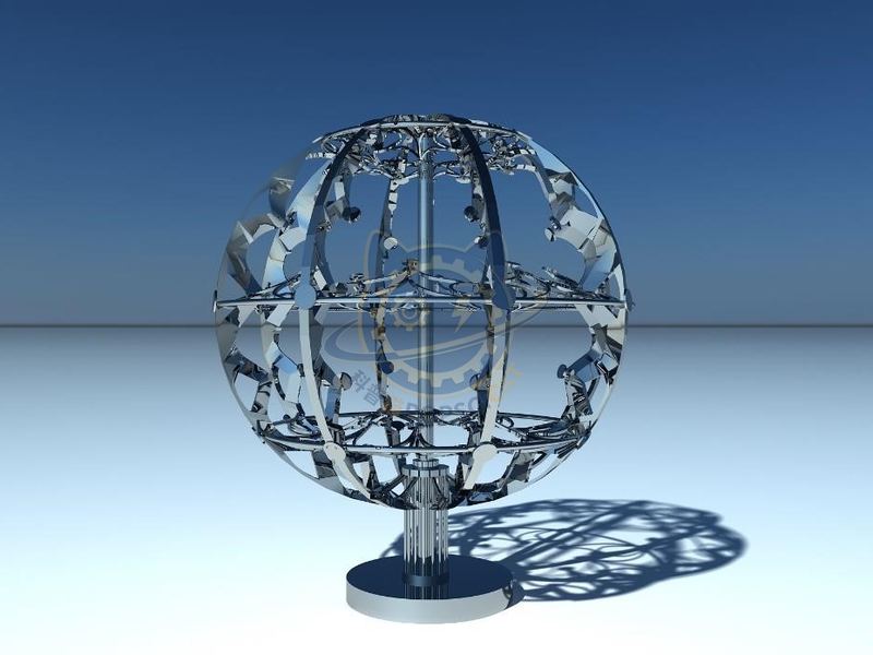 Telescopic ball — Signature & Outdoor exhibit for science museums