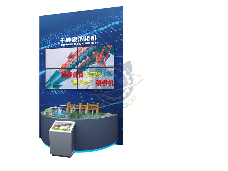 Thousand ton bridge erecting machine