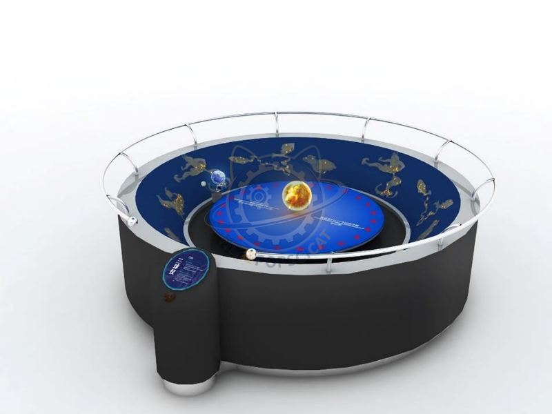 Three ball instrument — Aerospace & Astronomy exhibit for science museums