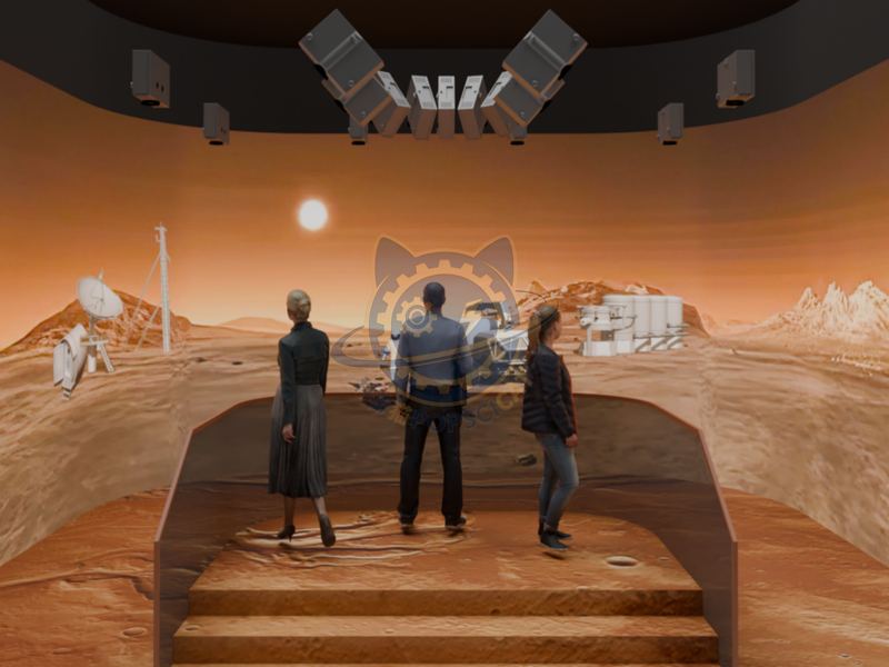 Thrilling 9 minutes — Aerospace & Astronomy exhibit for science museums