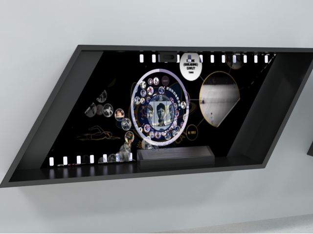 Traceability - Black and White Movie Emoji Library — Digital & AI exhibit for science museums