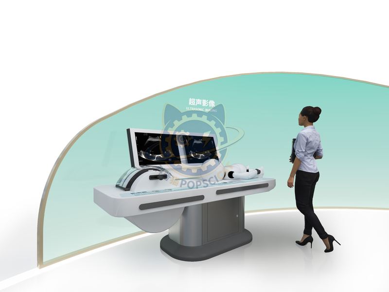 Ultrasonic imaging — Life Science & Health exhibit for science museums
