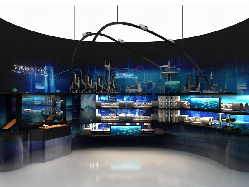 Underground Capsule Logistics — Frontier Technology exhibit for science museums