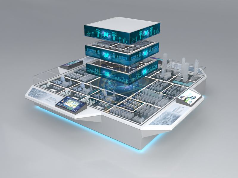 Virtual power plant intelligent manager — Frontier Technology exhibit for science museums