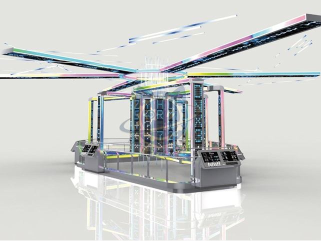 Visual communication — Frontier Technology exhibit for science museums