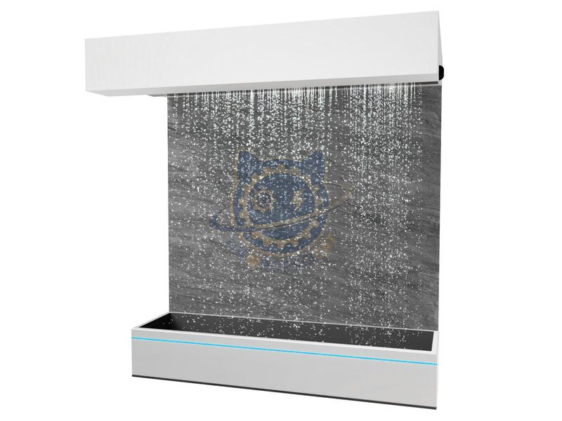 Water droplets flowing backwards — Basic Science exhibit for science museums