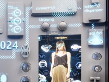 Wearable communication devices — Frontier Technology exhibit for science museums
