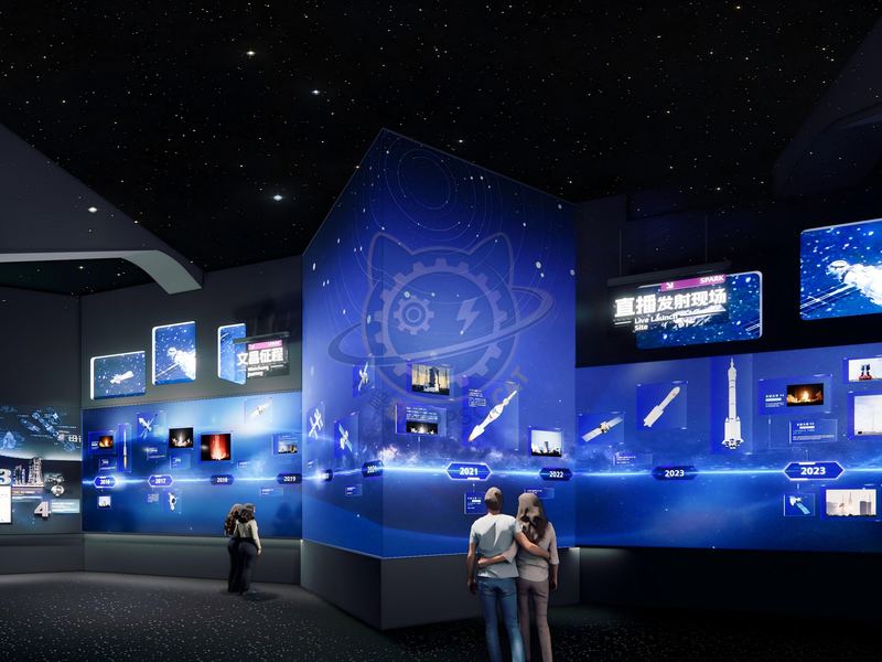 Wenchang Journey — Aerospace & Astronomy exhibit for science museums