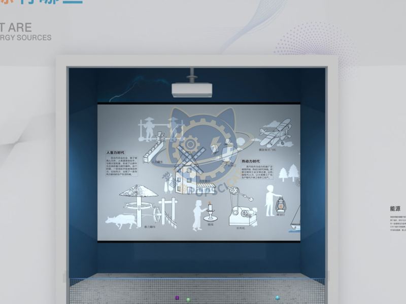 What are the types of energy — Basic Science exhibit for science museums