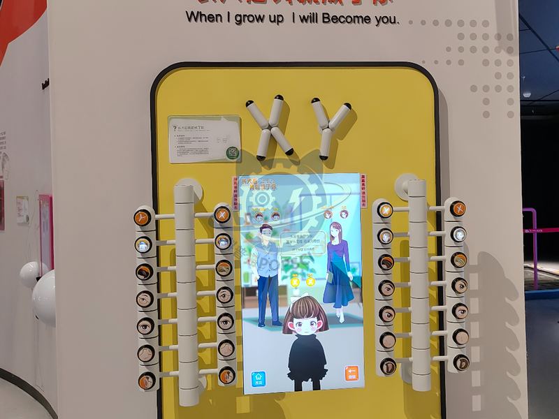 When I grew up, I became you — Life Science & Health exhibit for science museums