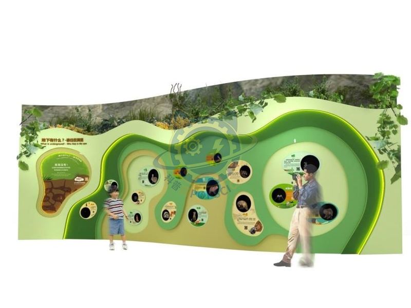 Who lives in the cave — Earth & Ecology exhibit for science museums