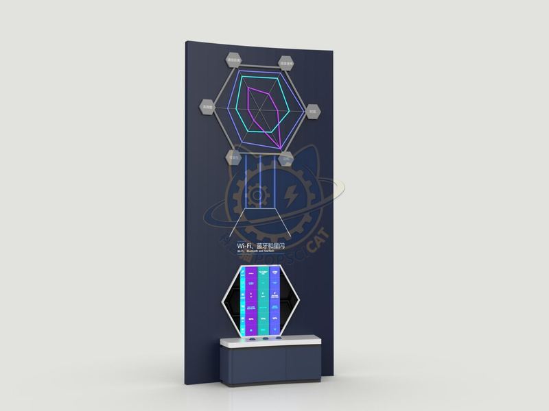 WIFI、 Bluetooth and Starflash — Frontier Technology exhibit for science museums