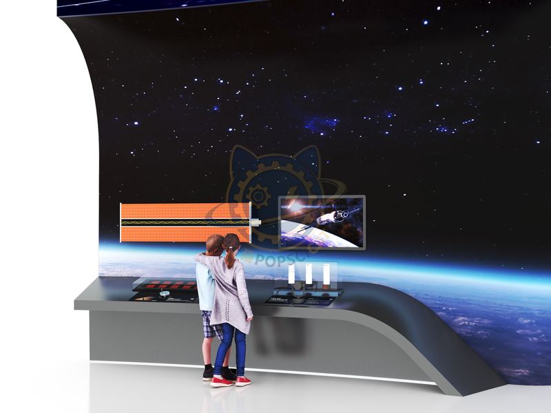 The "Wings" of the Heavenly Palace - Large Flexible Solar Windpanels — Aerospace & Astronomy exhibit for science museums
