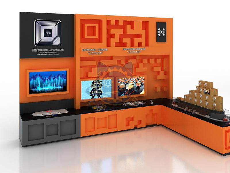 Wireless Radio Frequency Identification Package — Frontier Technology exhibit for science museums