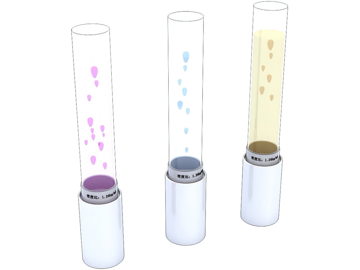 Bubble Columns — water play element